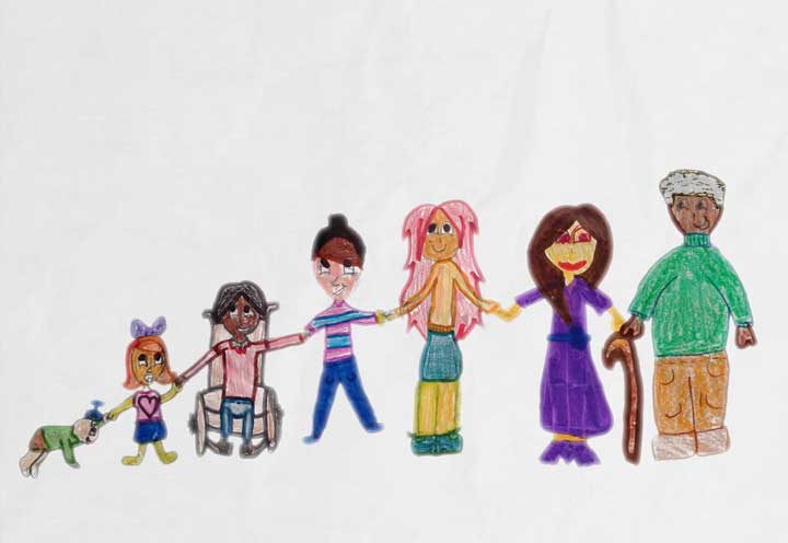 7-Generation Children's Art