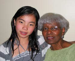 Kathy (Ziyue) Dai and Helen Simms